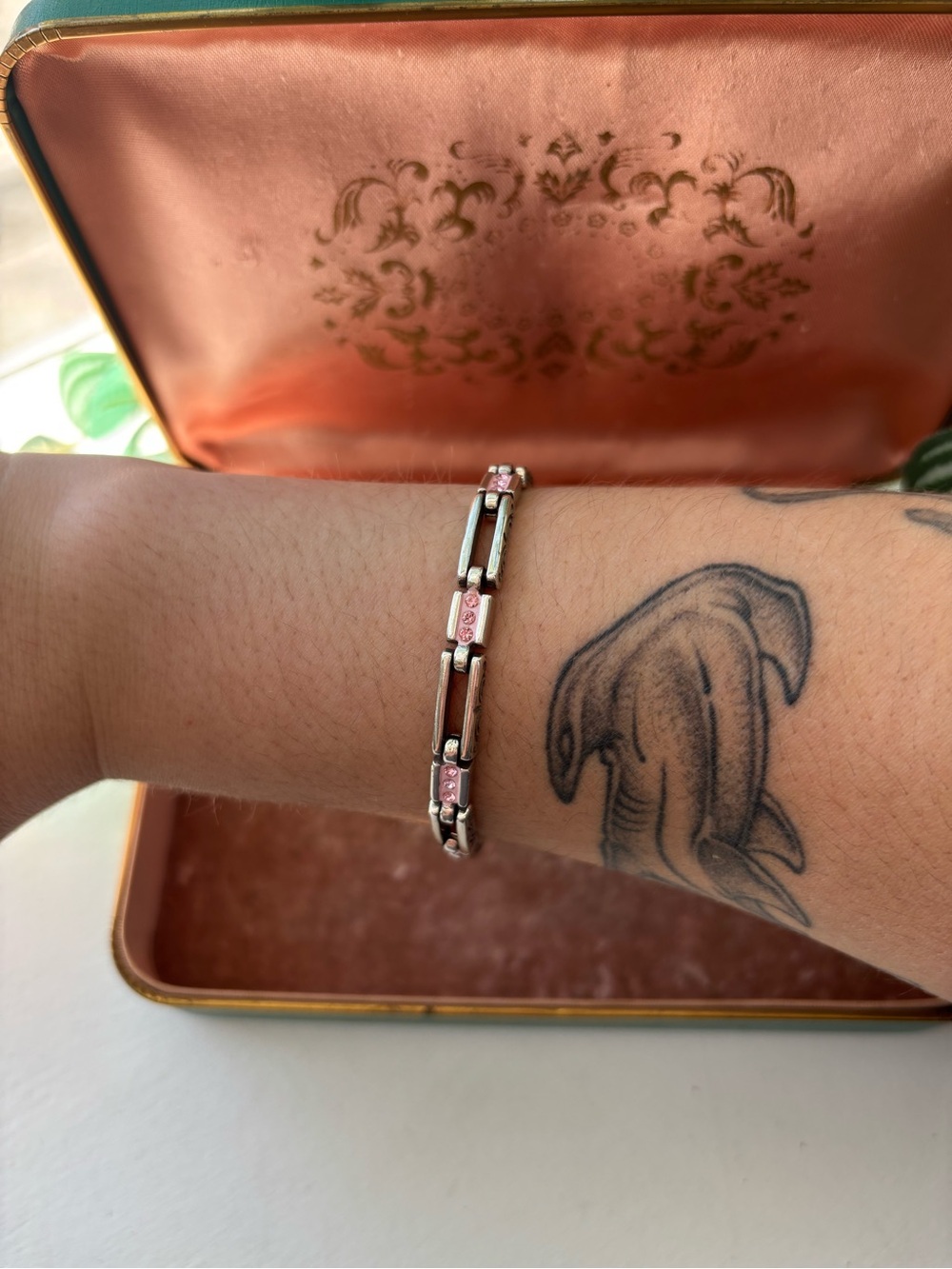 Brighton Power of Pink Sterling Silver Breast Cancer Bracelet